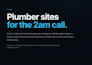 design a lead gnenerating plumbing business website